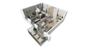 Lokal mieszkalny-C.20 - miniatura 4